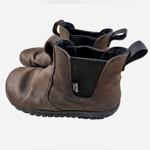 *Flaw* Lems Chelsea Boots Espresso Zero Drop Wide Toe Box Men's 10.5 Women's 12